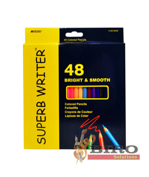 Creioane colorate MARCO SuperbWriter, 48 culori, 4100-48CB